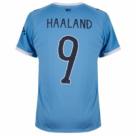 Manchester City Home Haaland 9 Fan Jersey 2025/26