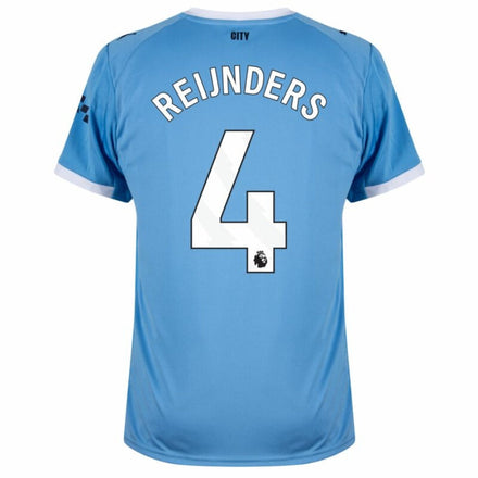 Manchester City Home Reijnders 4 Fan Jersey 2025/26