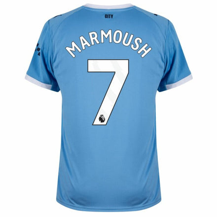Manchester City Home Marmoush 7 Fan Jersey 2025/26