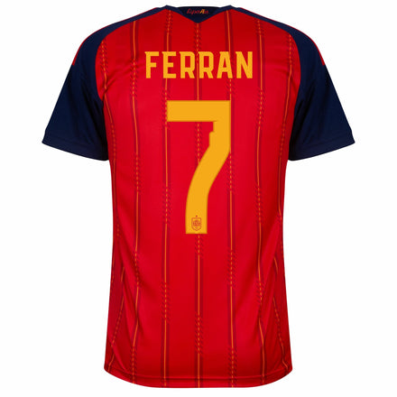 Spain Home Ferran 7 Fan Jersey World Cup 2026