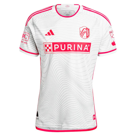 João Klauss St. Louis City SC adidas 2024 The Confluence Kit Authentic Player Jersey - White