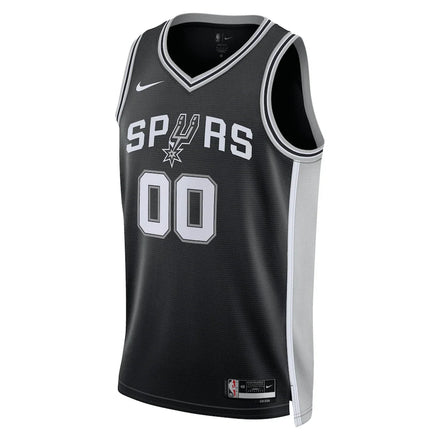 San Antonio Spurs Nike Unisex Swingman Custom Jersey Black - Icon Edition