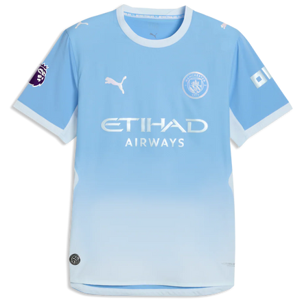 Manchester City Puma 2026/27 Home On-Field Authentic Custom Jersey - Light Blue