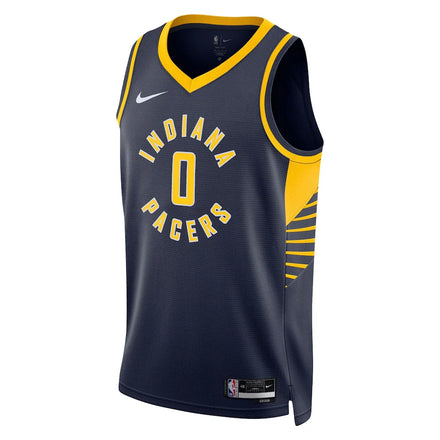 Tyrese Haliburton Indiana Pacers Nike Unisex Swingman Jersey - Icon Edition - Navy