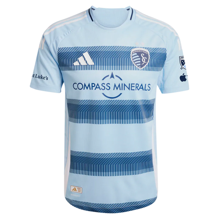 Manu García Sporting Kansas City adidas 2025 One KC On-Field Authentic Jersey - Light Blue