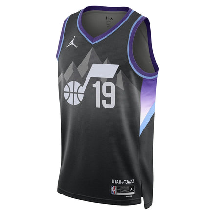 Ace Bailey Utah Jazz Jordan Brand Unisex Swingman Player Jersey - Statement Edition - Black