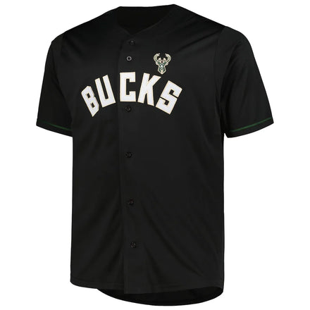 Milwaukee Bucks Profile Big & Tall Pop Jersey - Black