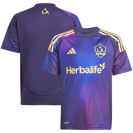 LA Galaxy adidas Youth 2025 RIZON Replica Jersey - Navy