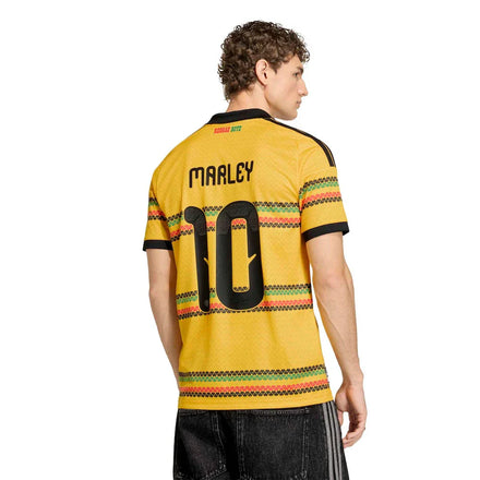 Bob Marley Jamaica National Team adidas 2026 Home Replica Jersey - Yellow