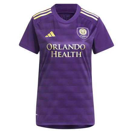 Robin Jansson Orlando City SC adidas Women's 2024 The Wall Kit Replica Player Jersey – Purple