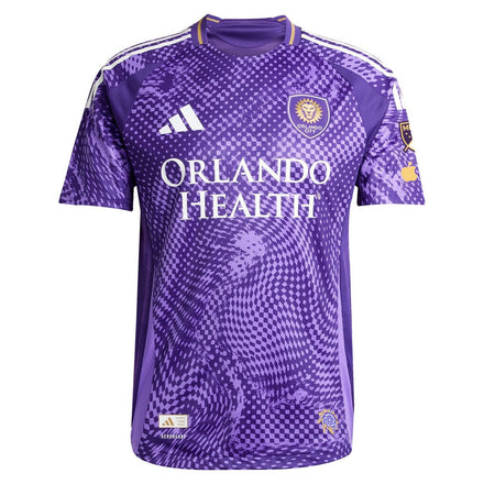 Robin Jansson Orlando City SC adidas 2025 Perfect Storm On-Field Authentic Jersey – Purple