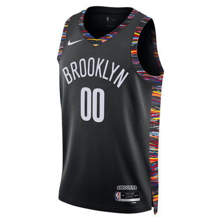 Brooklyn Nets Nike Unisex 2025/26 City Edition Swingman Custom Jersey - Black
