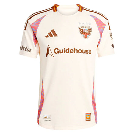 Louis Munteanu D.C. United adidas 2025 The Soul Kit On-Field Authentic Jersey - Natural