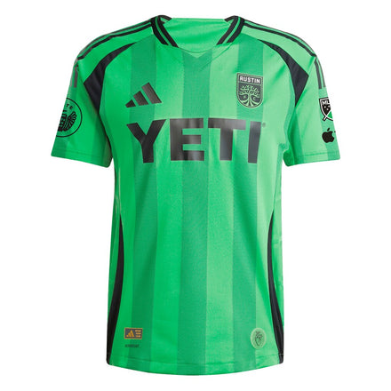 Austin FC adidas 2025 The Heartbeat Kit Authentic Custom Jersey - Green