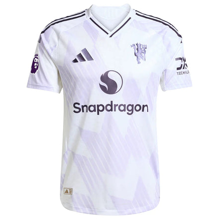 Alejandro Garnacho Manchester United adidas 2025/26 Away Authentic Player Jersey - White