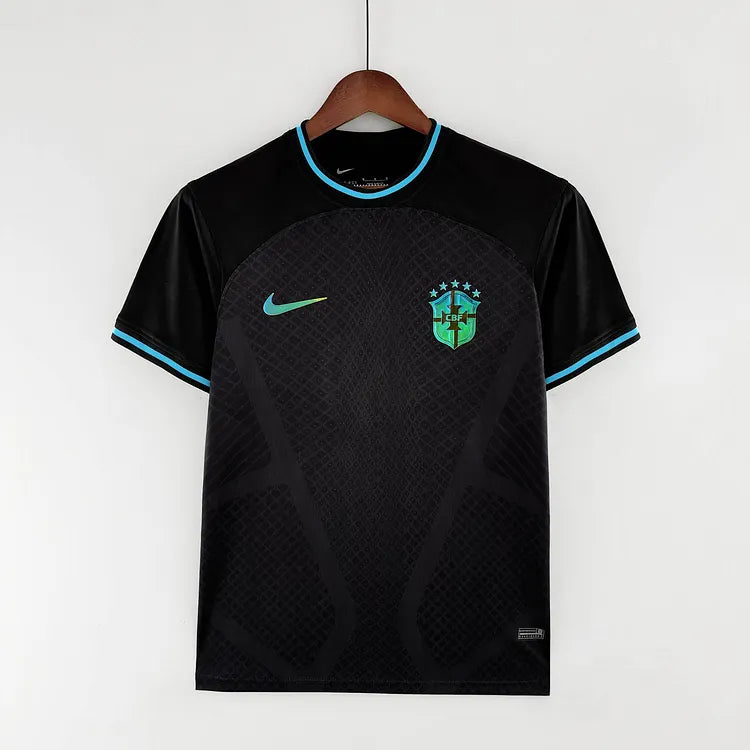 Brazil National Team 2022 Black Concept Jersey - photo 1