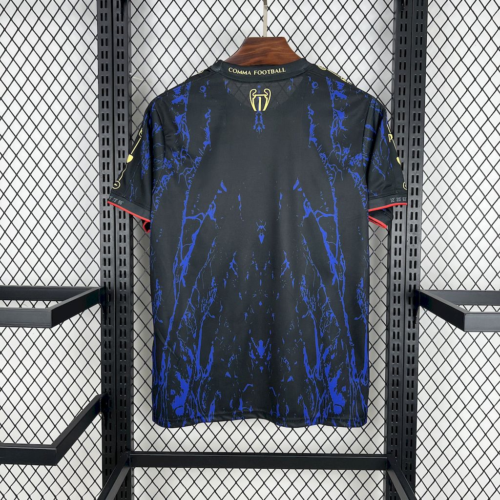 Paris Saint-Germain 2025/26 (CAMPEONES DE EUROPA) Red and blue Jersey