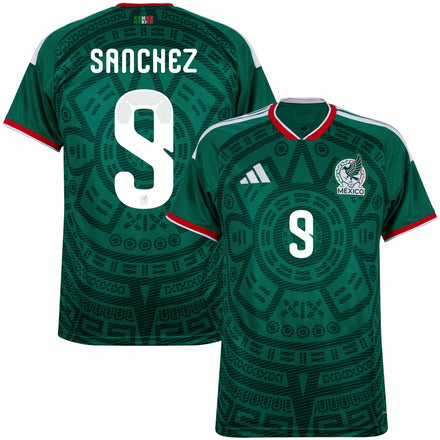Mexico Home Fan Jersey Sanchez 9 Shirt 2026-2027