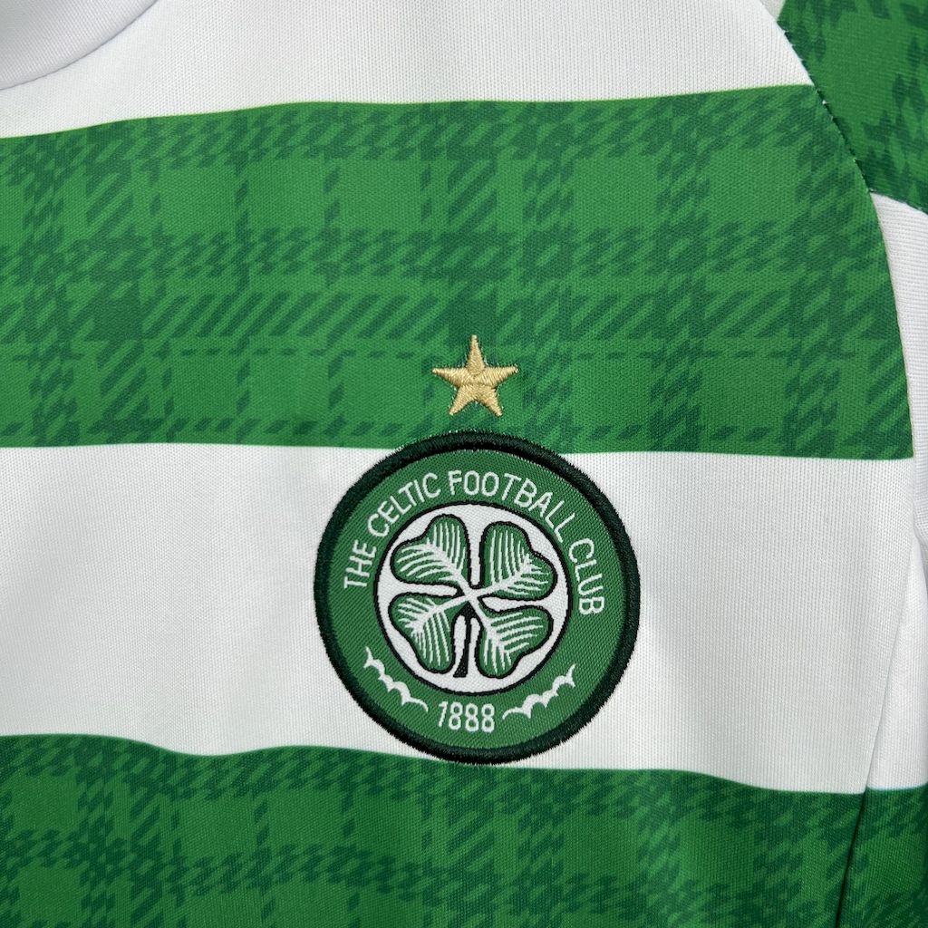 Celtic 2025/26 Home Kids Kit