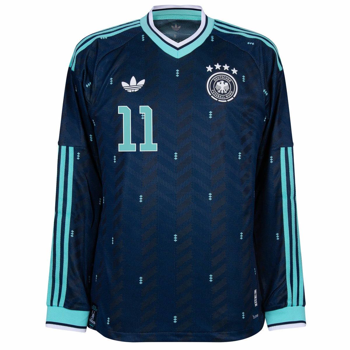 Germany Player Version Away L/S Woltemade 11 Shirt 2026-2027