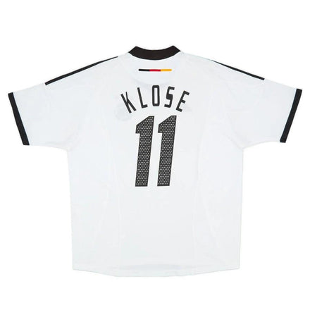 Germany Klose Retro Home 2002/03 Fan Jersey