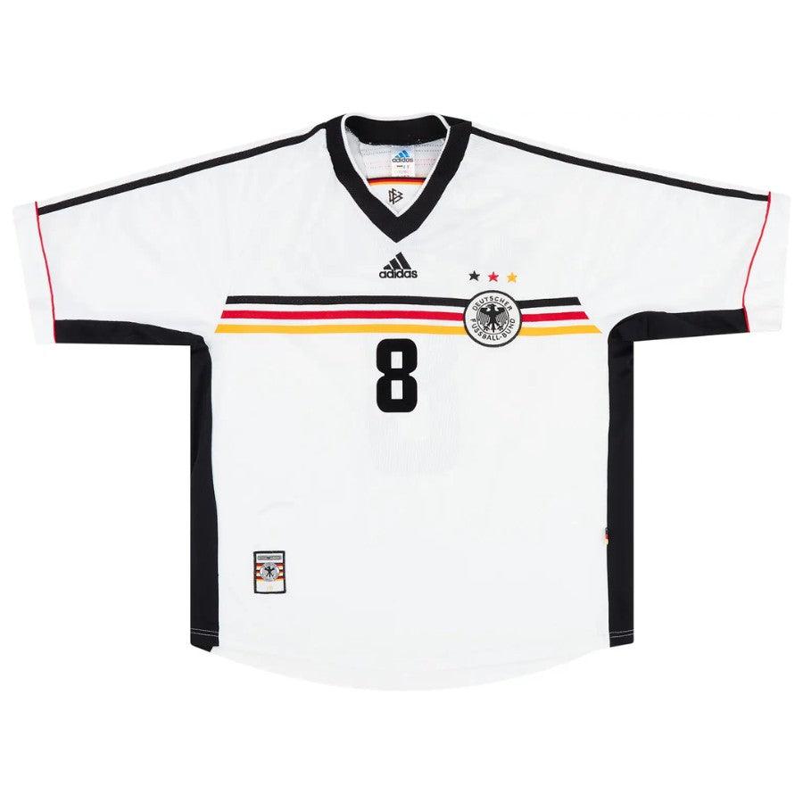 Germany Lothar Matthäus Retro Home 1998 Fan Jersey
