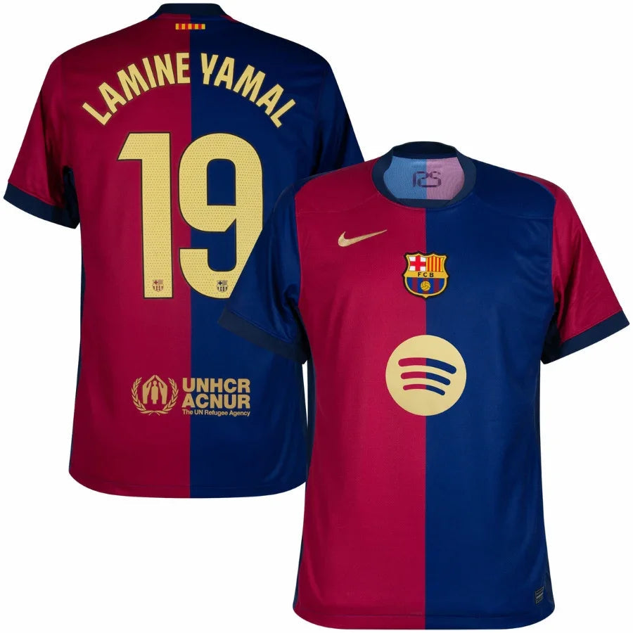Barcelona Lamine Yamal 19 Home Fan Jersey 2024/25