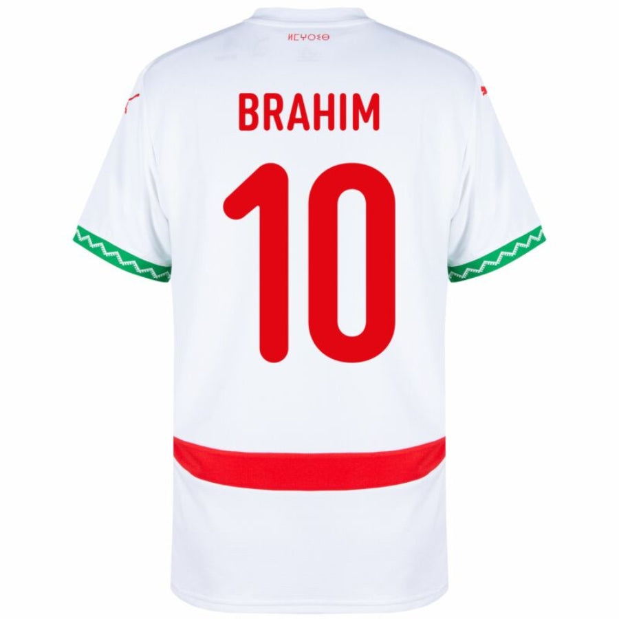Marocco Brahim 10 Away Fan Jersey 2025/26