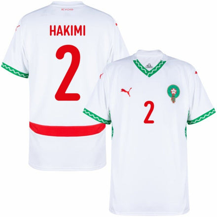 Marocco Hakimi 2 Away Fan Jersey 2025/26