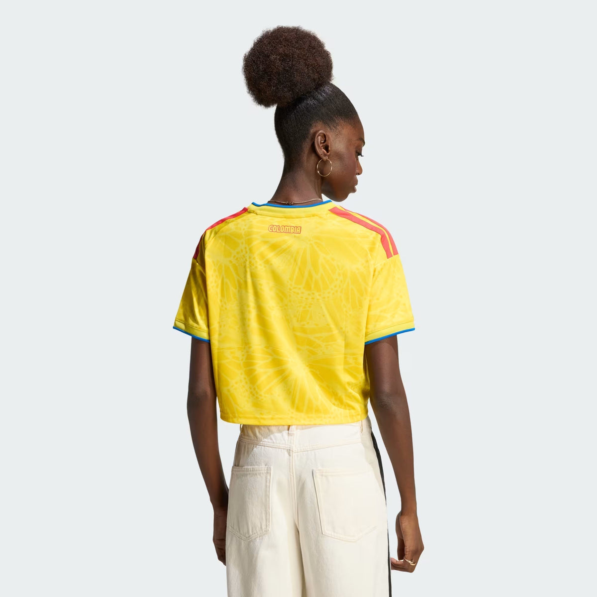 Colombia 26 Home Cropped Jersey - World Cup 2026