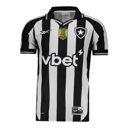 Botafogo Home Fan Jersey 2025/26 Patch Campeão Brasileirão 2024