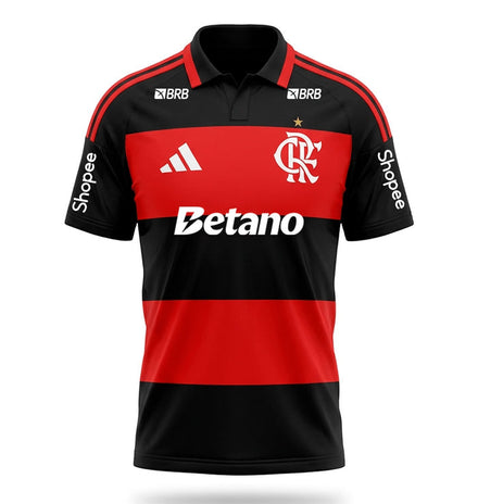 Flamengo 26/27 Home Jersey #10 ARRASCAETA- with Sponsors - Fan Version (Copy)