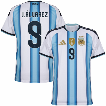 Argentina J. Álvarez 9 Home Player World Cup 2026