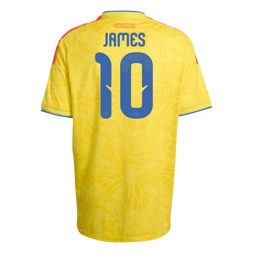 James Rodriguez 2026 Colombia Home Jersey - Fan Version World Cup 2026