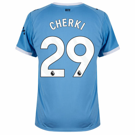 Manchester City Home Cherki 29 Fan Jersey 2025/26