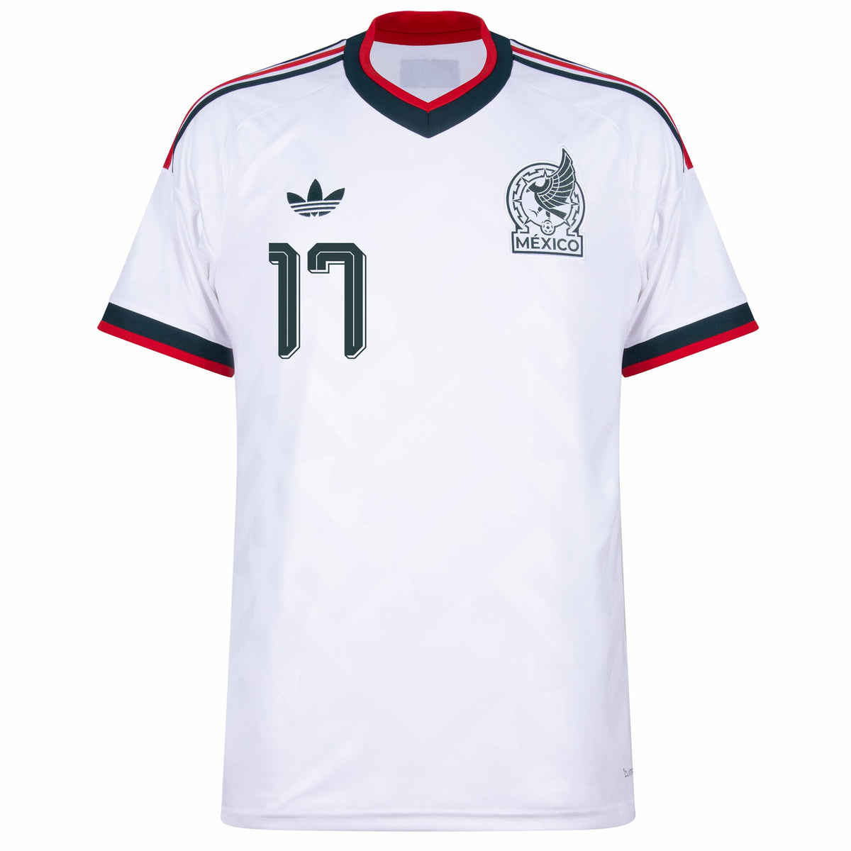 Mexico Away Fan Jersey Pineda 17 Shirt 2026-2027
