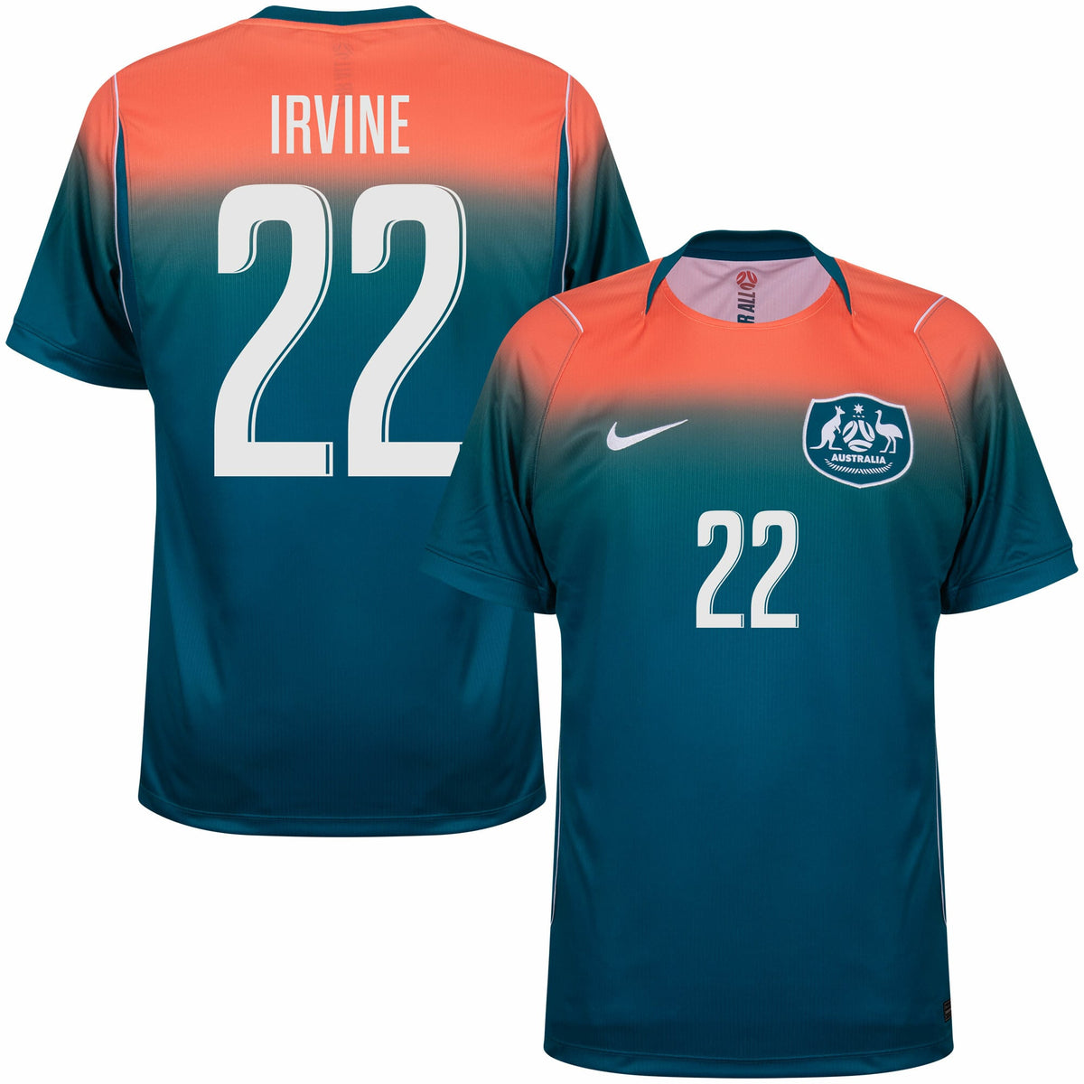 Australia Away Irvine 22 Fan Jersey 2026-2027 World Cup