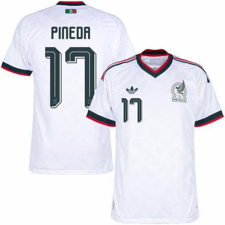 Mexico Player Version Away Pineda 17 Shirt 2026-2027