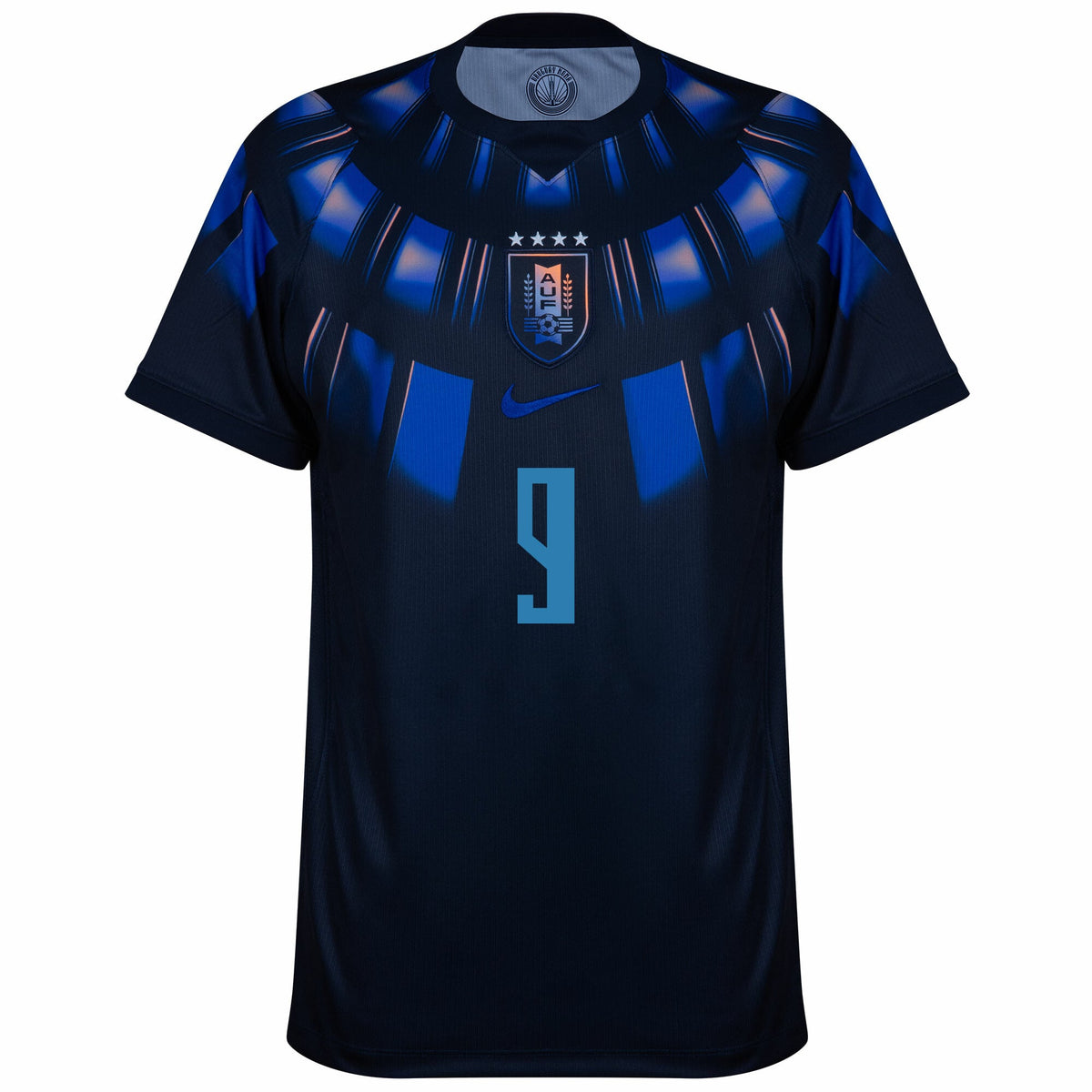 Uruguay Away Fan Jersey L.Suárez 9 Shirt 2026-2027 (Fan Style Printing)