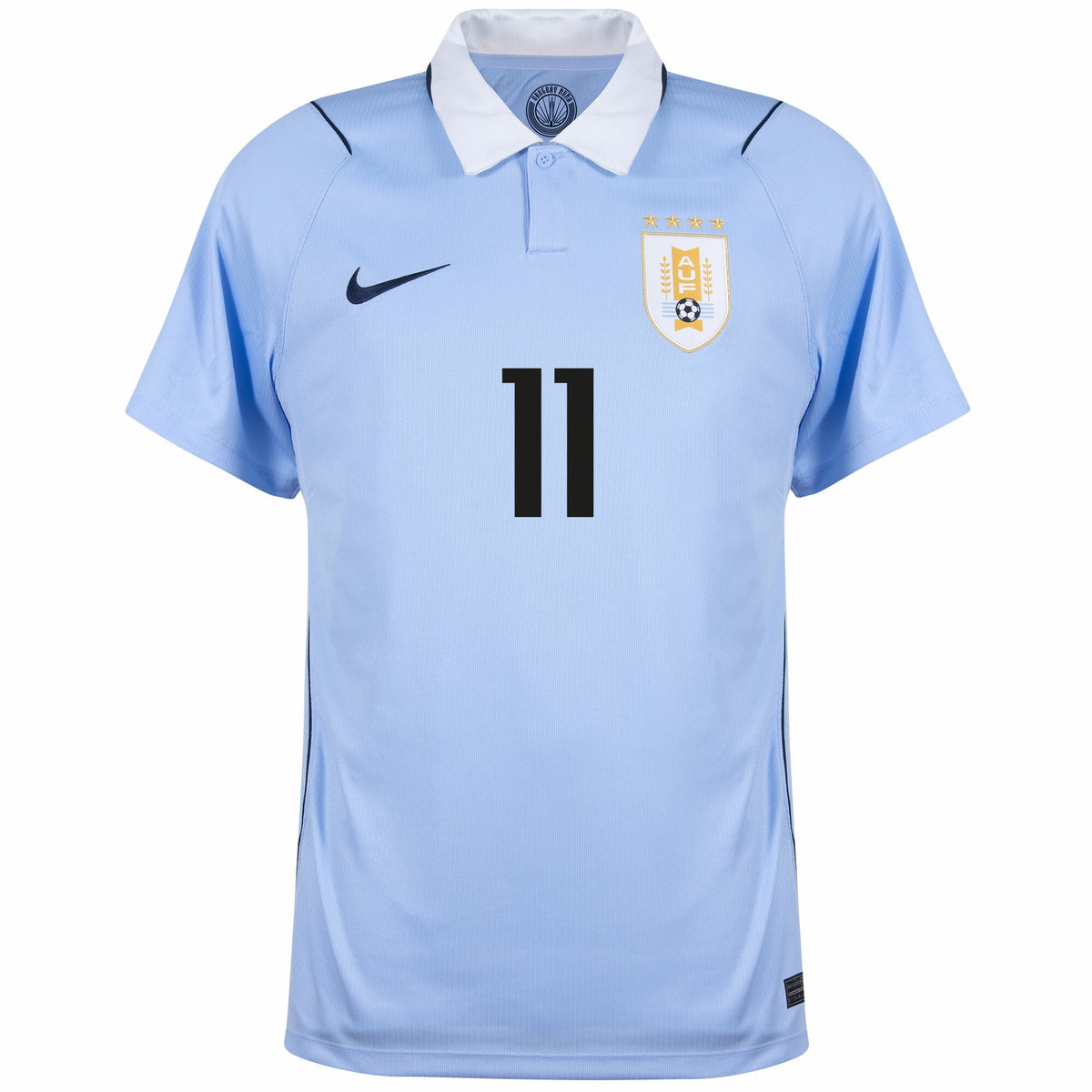Uruguay Home D. Nunez 11 Fan Jersey Shirt 2026-2027 (Fan Style Printing)