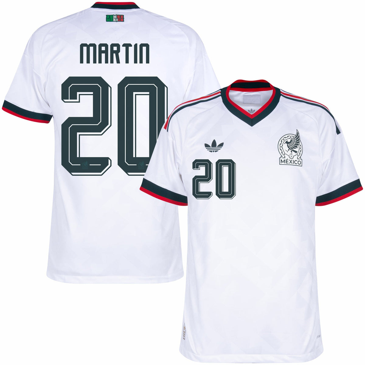 Mexico Player Version Away Martin 20 Shirt 2026-2027