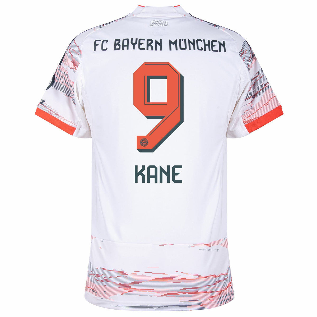 Bayern Munich Away Kane 9 Fan Jersey Shirt 2025-2026