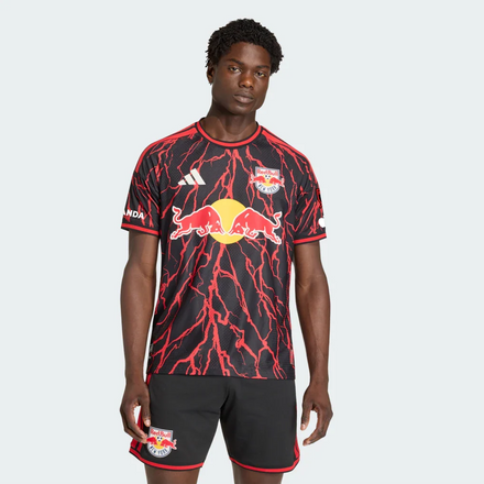 New York Red Bulls 2026 The Rooted Kit On-Field Patch Jersey - Black
