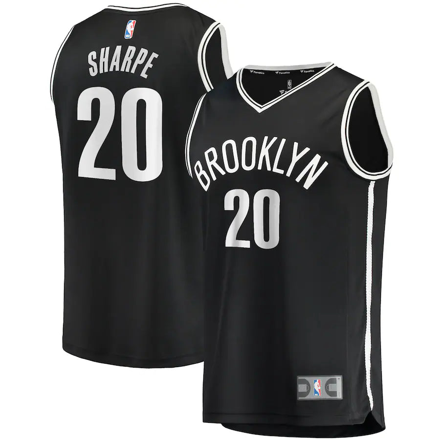 Day'Ron Sharpe Brooklyn Nets Fanatics Fast Break Jersey - Icon Edition - Black