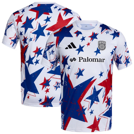 San Diego FC 2026 Americana Pre-Match Jersey - White