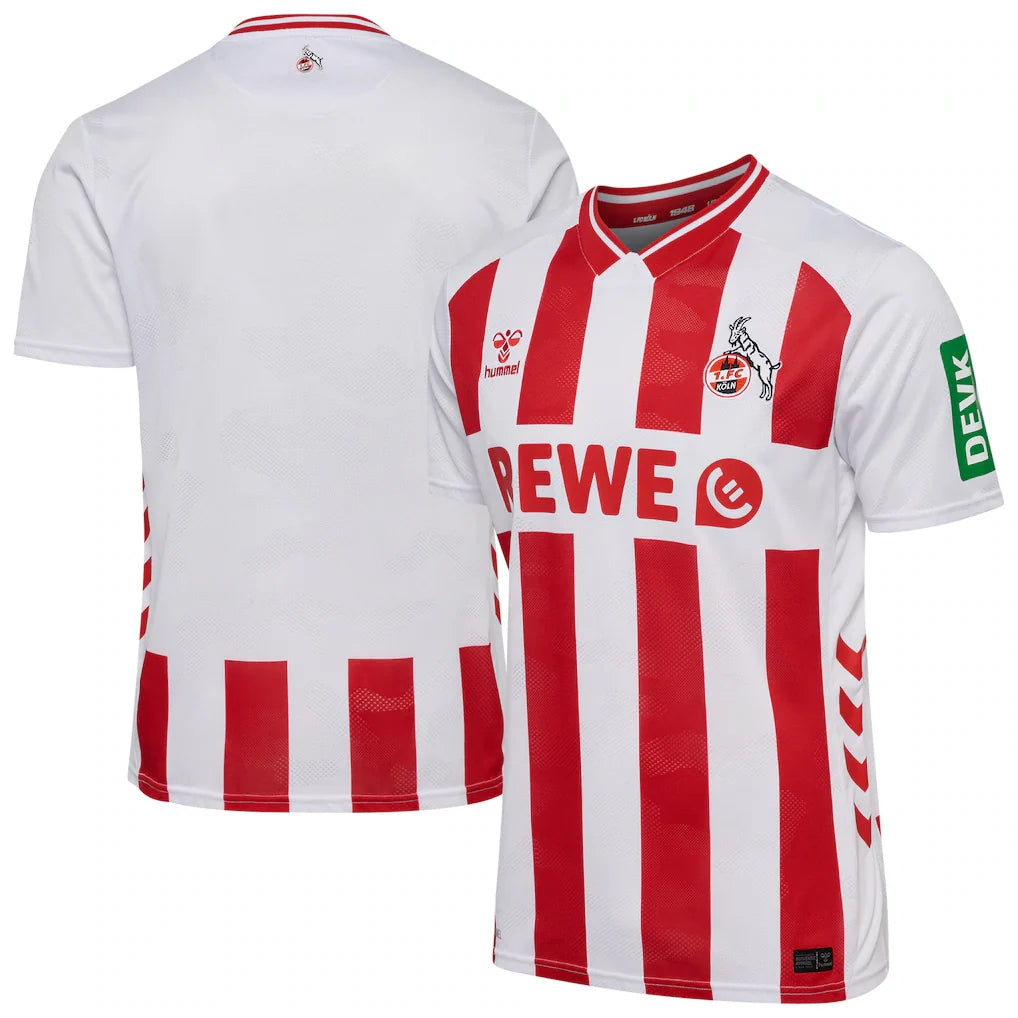 1. FC Köln Hummel Unisex Home 2025/26 Jersey - White
