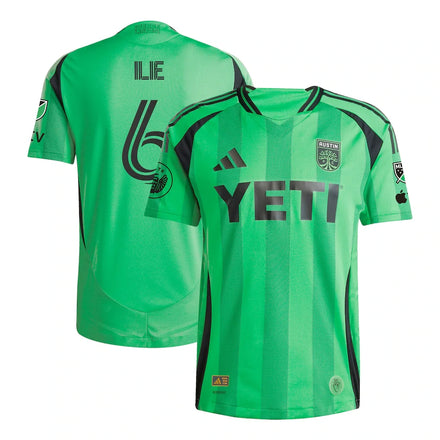 Ilie Sanchez Austin FC 2025 The Heartbeat Kit Player Jersey - Green