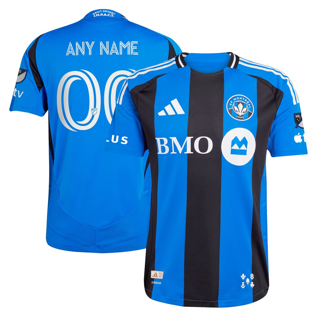 CF Montreal 2025 Montréal Original On-Field Patch Custom Jersey - Blue