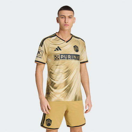 St. Louis CITY SC 2026 The Tina Turner Kit On-Field Patch Jersey - Yellow