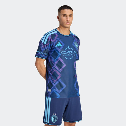 Sporting Kansas City 2026 The 18th & Vine Kit On-Field Patch Jersey - Blue